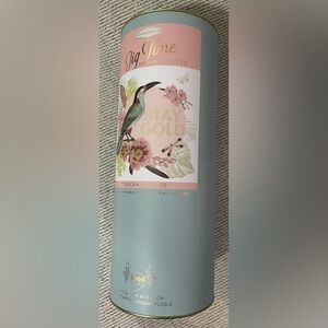 DesignWorks Ink. -  Toucan Collage- Foil and Gold Floral Design- Puzzle